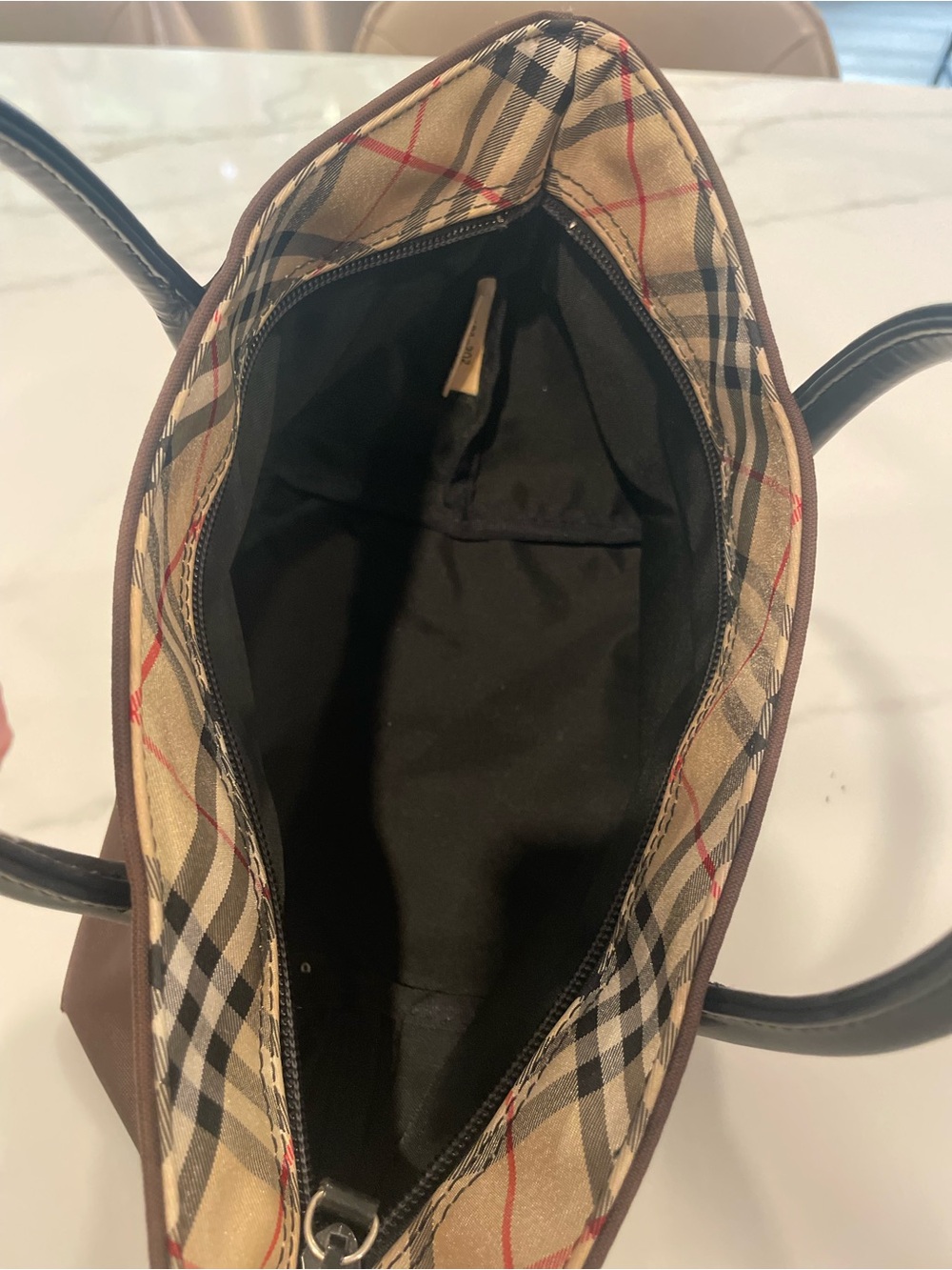 Authentic Burberry Small Tote - Picture 7 of 9